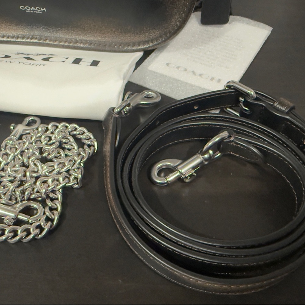 Coach Waverly Crossbody Bag in Loved Leather - Picture 9 of 9
